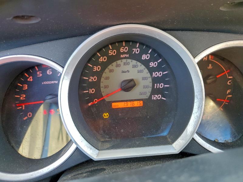 5TELU42N67Z386340 - 2007 TOYOTA TACOMA DOUBLE CAB RED photo 9