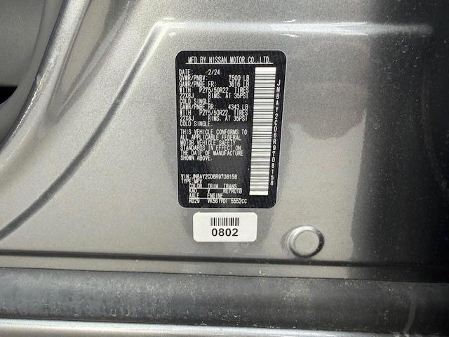 JN8AY2CD6R9708158 - 2024 NISSAN ARMADA PLATINUM Boz foto 10