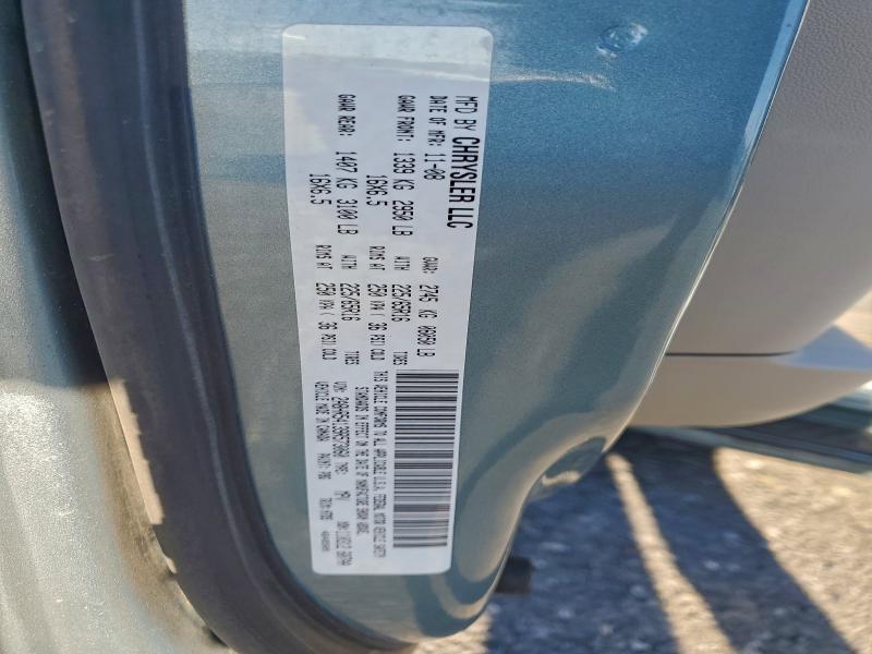 2A8HR54139R573060 - 2009 CHRYSLER TOWN & COU TOURING Կապույտ լուսանկար 13