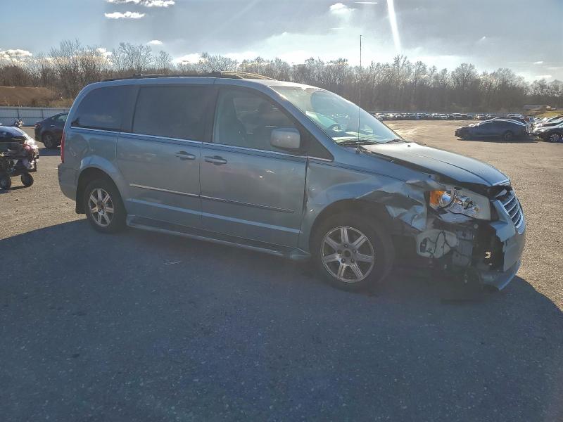 2A8HR54139R573060 - 2009 CHRYSLER TOWN & COU TOURING Կապույտ լուսանկար 4