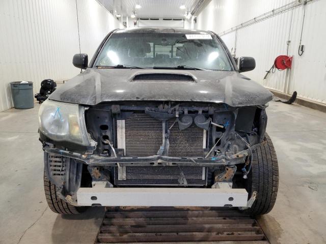 5TFLU4EN1BX008972 - 2011 TOYOTA TACOMA DOUBLE CAB BLACK photo 5