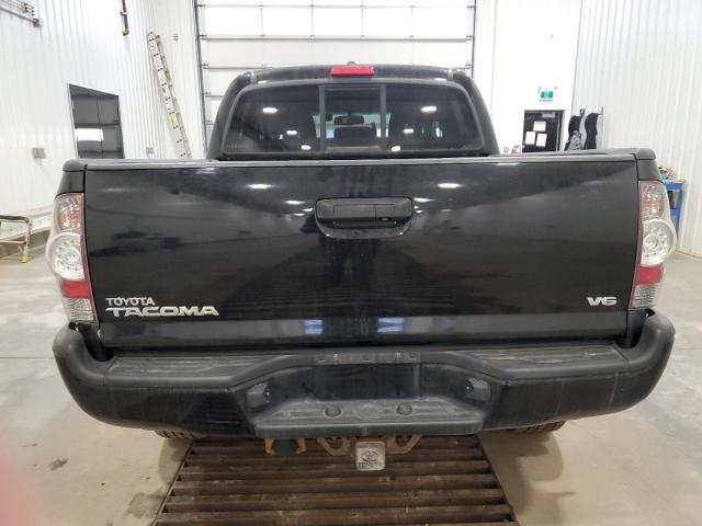 5TFLU4EN1BX008972 - 2011 TOYOTA TACOMA DOUBLE CAB BLACK photo 6