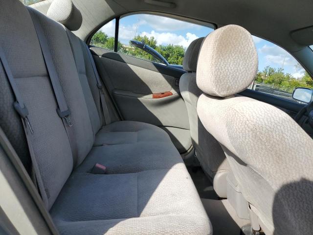 JTDBR32E930042471 - 2003 TOYOTA COROLLA CE ვერცხლისფერი ფოტო 10