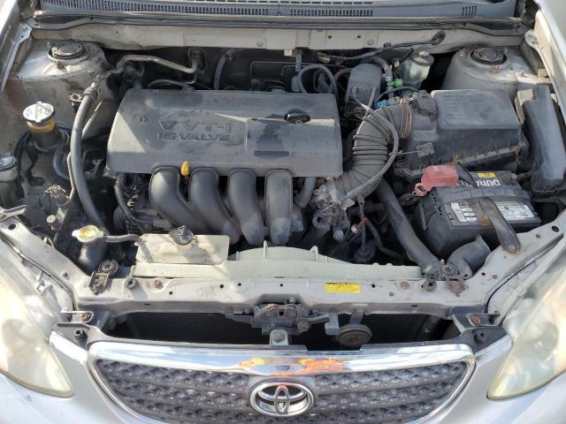 JTDBR32E930042471 - 2003 TOYOTA COROLLA CE ვერცხლისფერი ფოტო 11