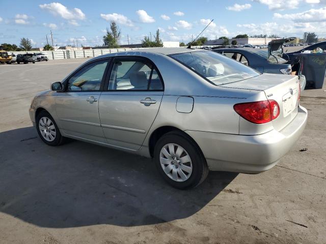 JTDBR32E930042471 - 2003 TOYOTA COROLLA CE ვერცხლისფერი ფოტო 2