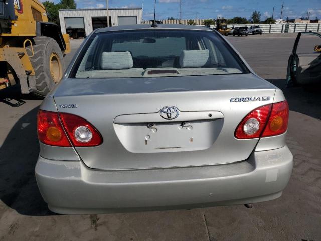 JTDBR32E930042471 - 2003 TOYOTA COROLLA CE ვერცხლისფერი ფოტო 6