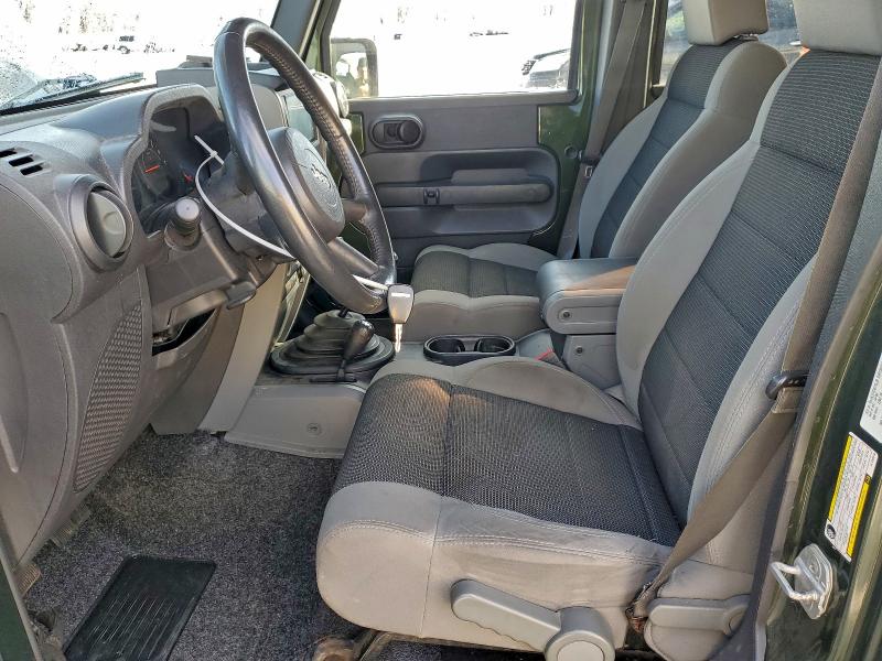 1J4GA39197L130516 - 2007 JEEP WRANGLER X 绿色 照片 7