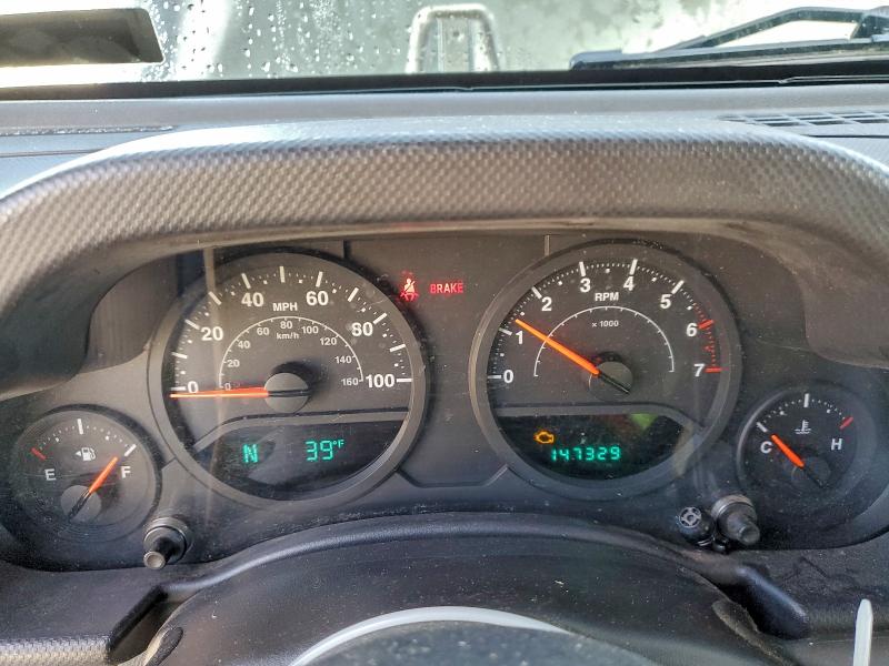 1J4GA39197L130516 - 2007 JEEP WRANGLER X 绿色 照片 9