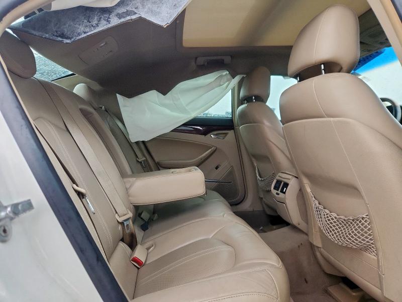 1G6DF5EY6B0128163 - 2011 CADILLAC CTS LUXURY COLLECTION Ақ фото 10