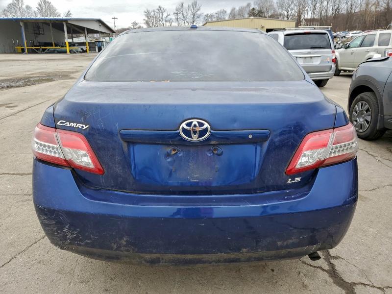 4T1BF3EK3BU634297 - 2011 TOYOTA CAMRY BASE BLUE photo 6