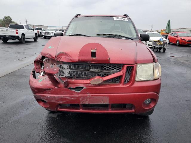 1FMZU67KX5UB82520 - 2005 FORD EXPLORER S RED photo 5
