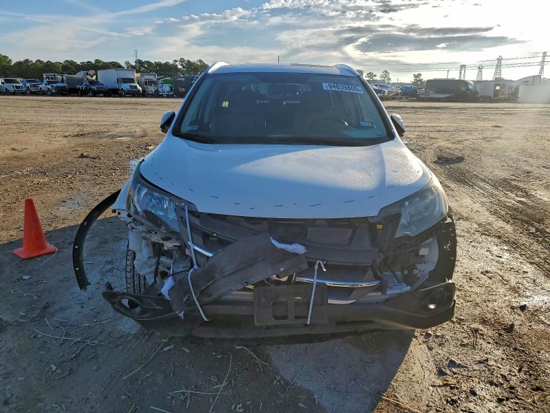 5J6RM3H70CL045404 - 2012 HONDA CR-V EXL WHITE photo 5