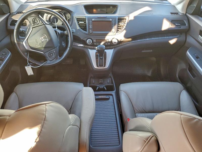 5J6RM3H70CL045404 - 2012 HONDA CR-V EXL WHITE photo 8