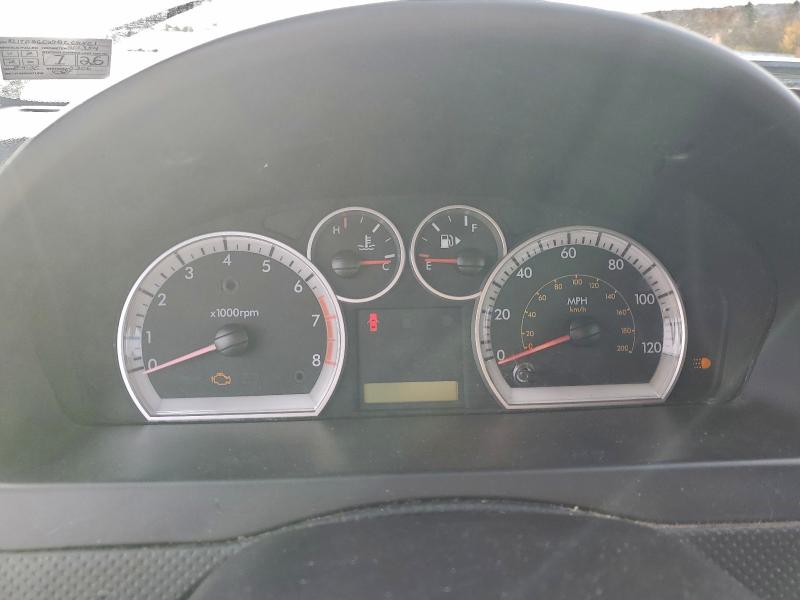 KL1TD66E29B668561 - 2009 CHEVROLET AVEO LS Argent photo 9