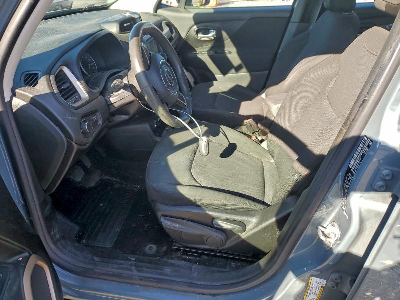 ZACCJBABXHPE41890 - 2017 JEEP RENEGADE SPORT GRAY photo 7