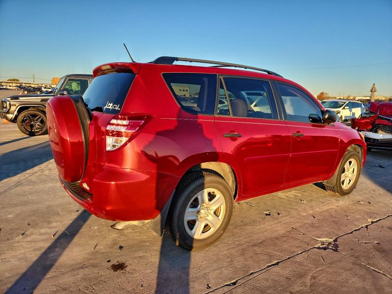 2T3ZF4DV5AW019174 - 2010 TOYOTA RAV4 RED photo 3