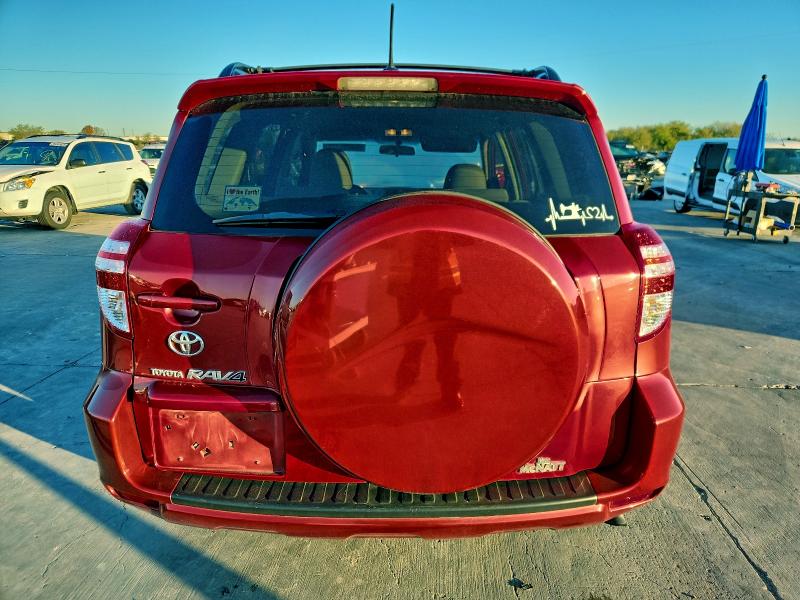 2T3ZF4DV5AW019174 - 2010 TOYOTA RAV4 RED photo 6