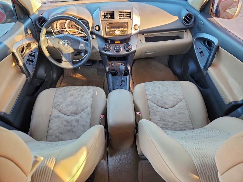 2T3ZF4DV5AW019174 - 2010 TOYOTA RAV4 RED photo 8