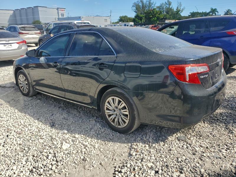 4T4BF1FK4CR256775 - 2012 TOYOTA CAMRY BASE BLACK photo 2