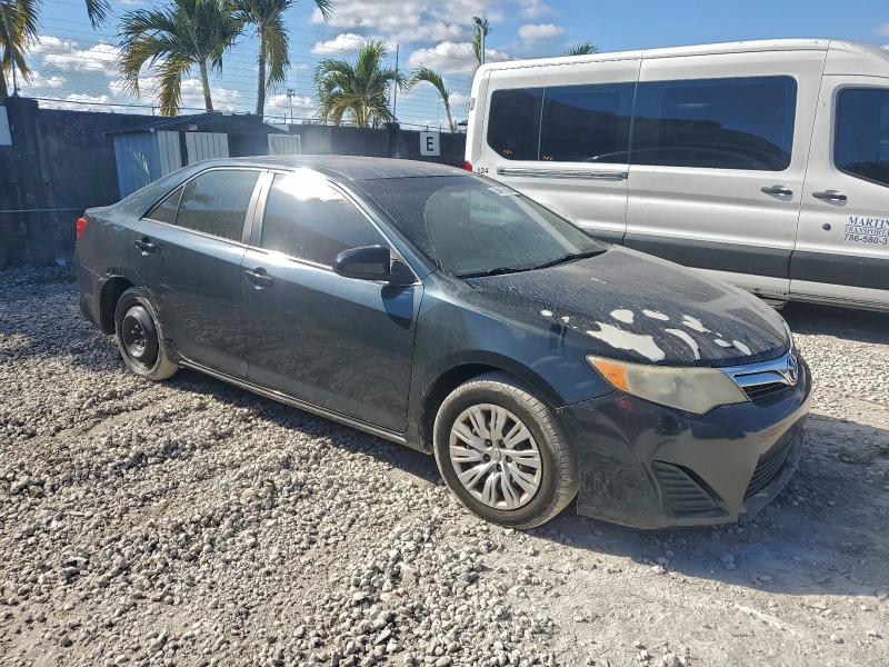 4T4BF1FK4CR256775 - 2012 TOYOTA CAMRY BASE BLACK photo 4