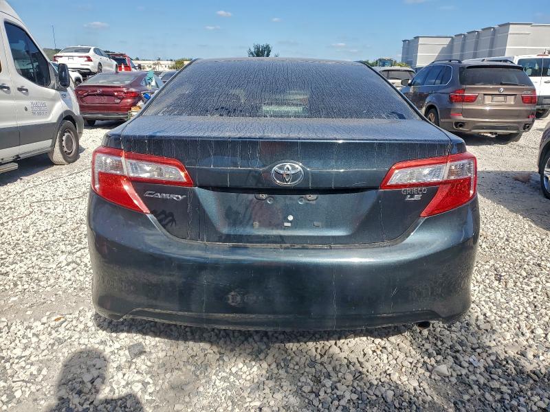 4T4BF1FK4CR256775 - 2012 TOYOTA CAMRY BASE BLACK photo 6