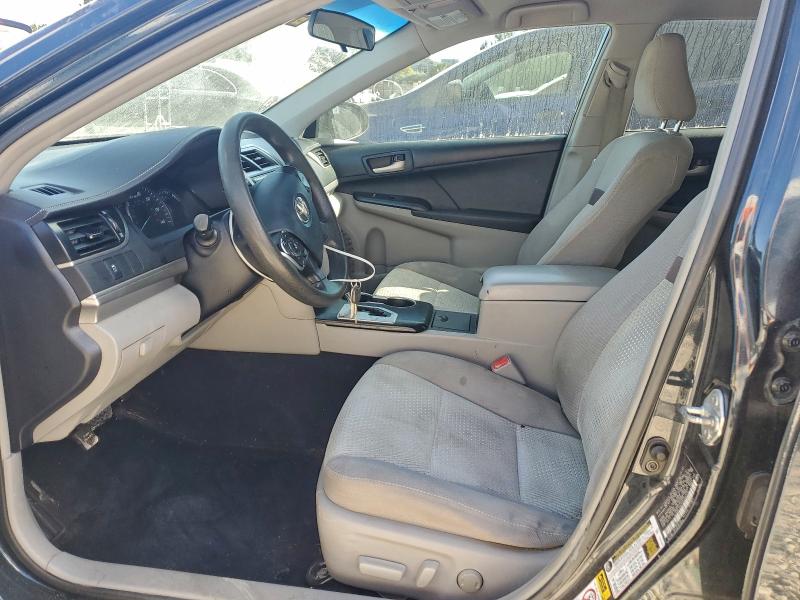 4T4BF1FK4CR256775 - 2012 TOYOTA CAMRY BASE BLACK photo 7