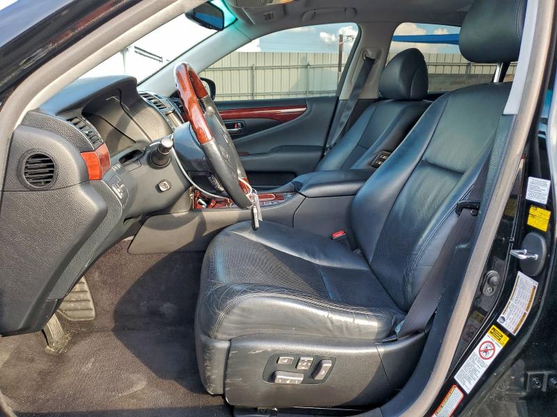 JTHBL46F575042758 - 2007 LEXUS LS 460 Nero foto 7