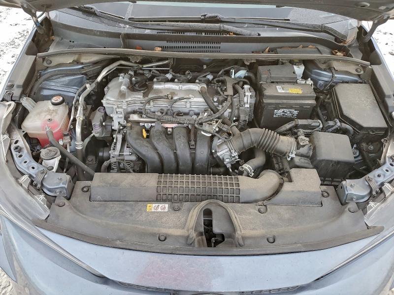 5YFEPMAE0NP293799 - 2022 TOYOTA COROLLA LE BLUE photo 11