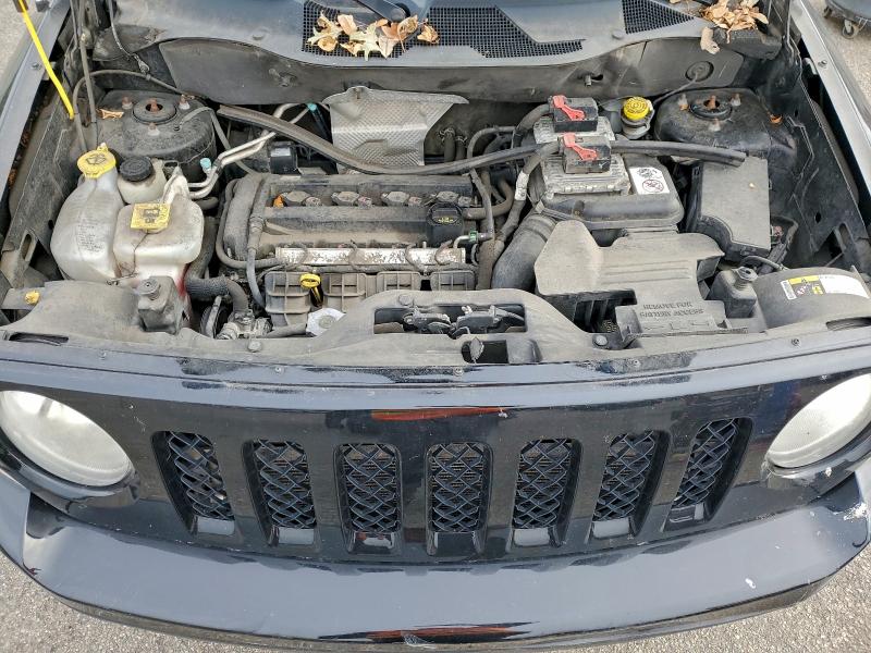 1C4NJPBA4ED853180 - 2014 JEEP PATRIOT SPORT BLACK photo 12