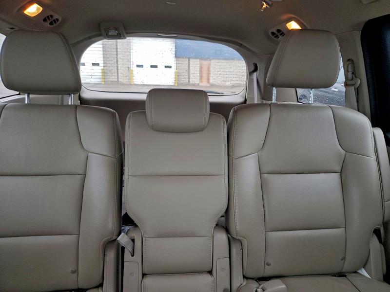 5FNRL5H69FB005860 - 2015 HONDA ODYSSEY EXL BURGUNDY photo 10