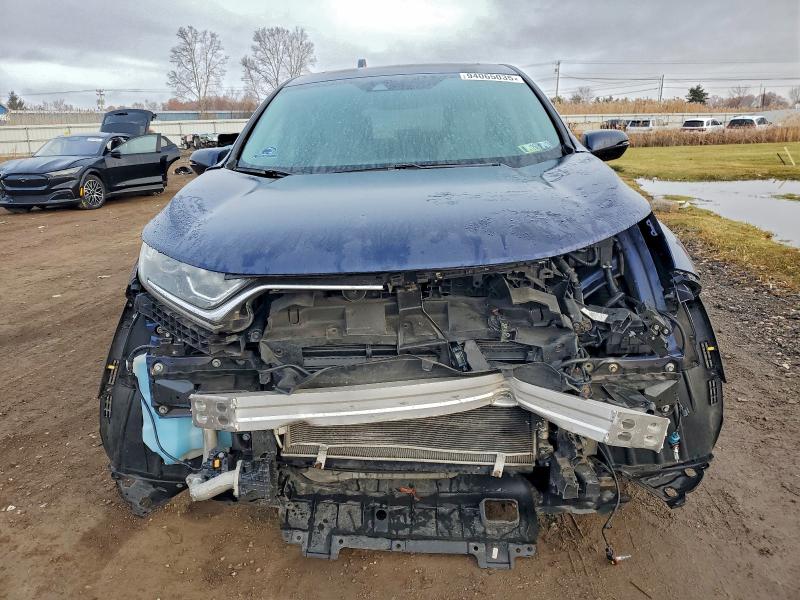 7FARW2H5XJE070193 - 2018 HONDA CR-V EX BLUE photo 5