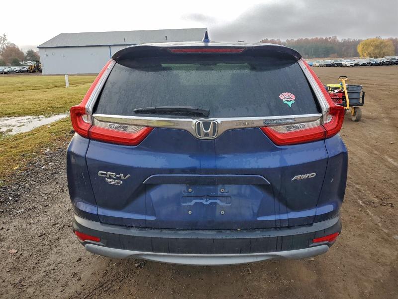 7FARW2H5XJE070193 - 2018 HONDA CR-V EX BLUE photo 6