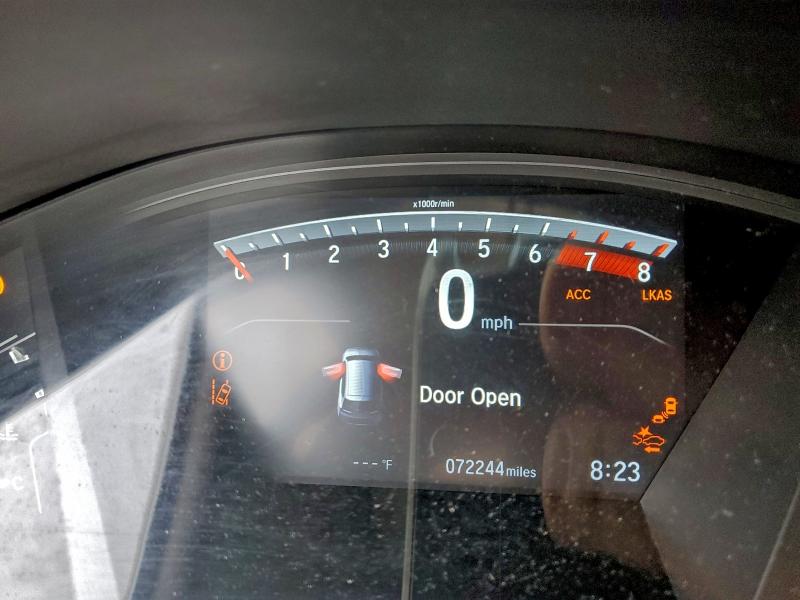 7FARW2H5XJE070193 - 2018 HONDA CR-V EX BLUE photo 9