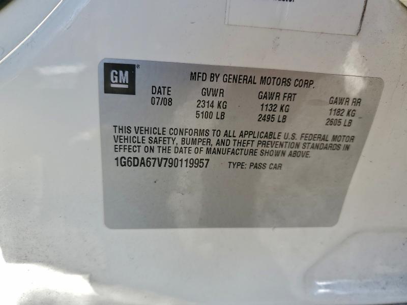 1G6DA67V790119957 - 2009 CADILLAC STS Ağ foto 13