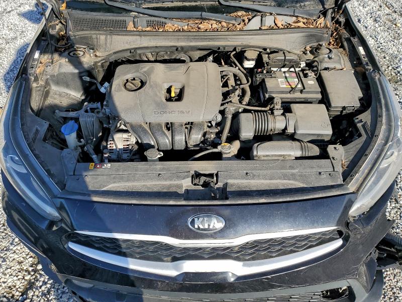3KPF24AD2KE005367 - 2019 KIA FORTE FE Սև լուսանկար 11