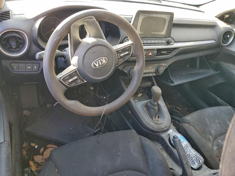 3KPF24AD2KE005367 - 2019 KIA FORTE FE Սև լուսանկար 8