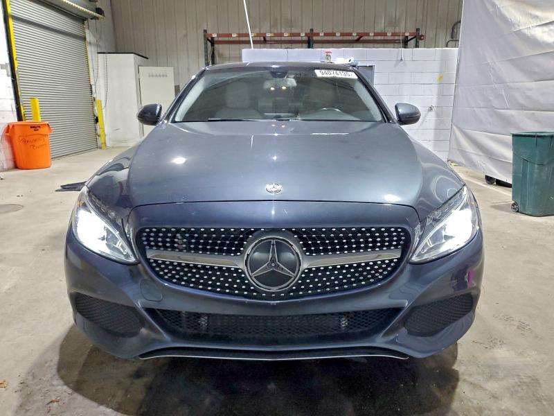 55SWF4KB7FU010452 - 2015 MERCEDES-BENZ C 300 4MATIC GRAY photo 5