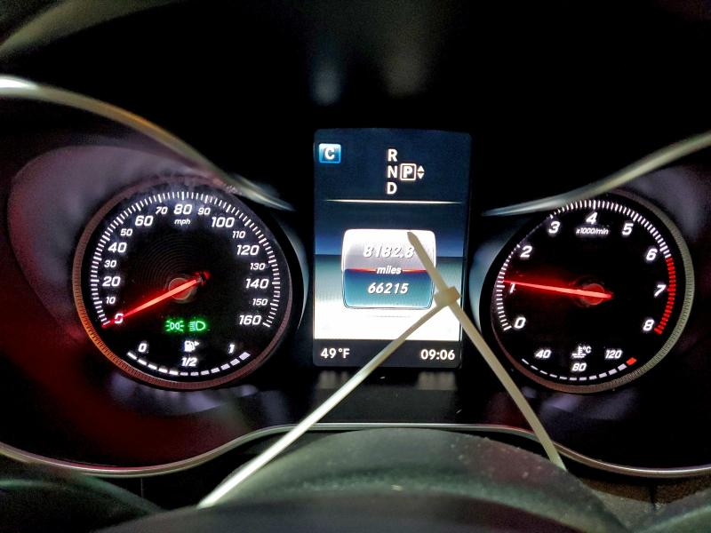 55SWF4KB7FU010452 - 2015 MERCEDES-BENZ C 300 4MATIC GRAY photo 9