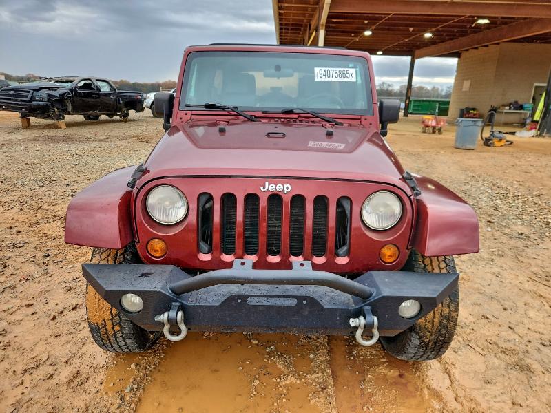 1J8GA59157L162261 - 2007 JEEP WRANGLER SAHARA მუქწითელი ფოტო 5