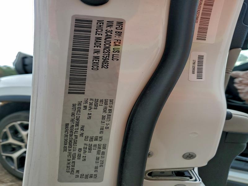 3C4NJDCN2ST594632 - 2025 JEEP COMPASS LIMITED თეთრი ფოტო 12