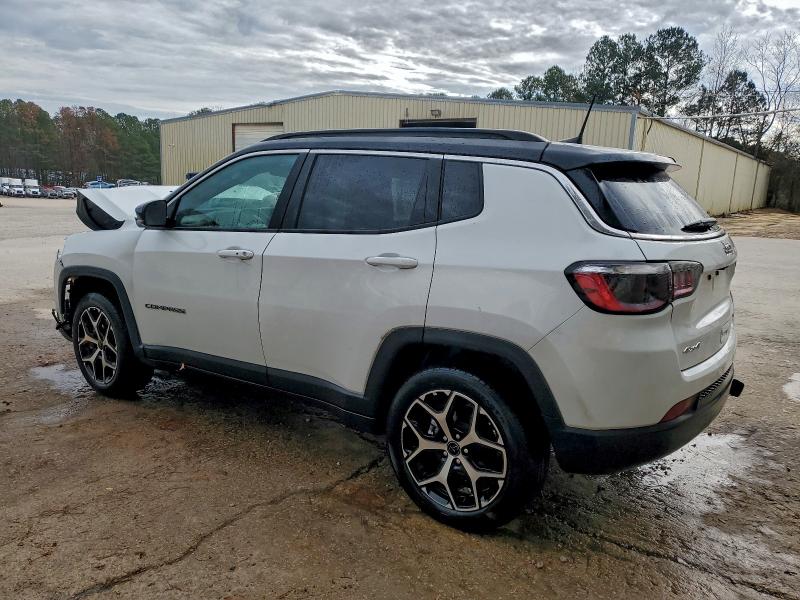 3C4NJDCN2ST594632 - 2025 JEEP COMPASS LIMITED თეთრი ფოტო 2
