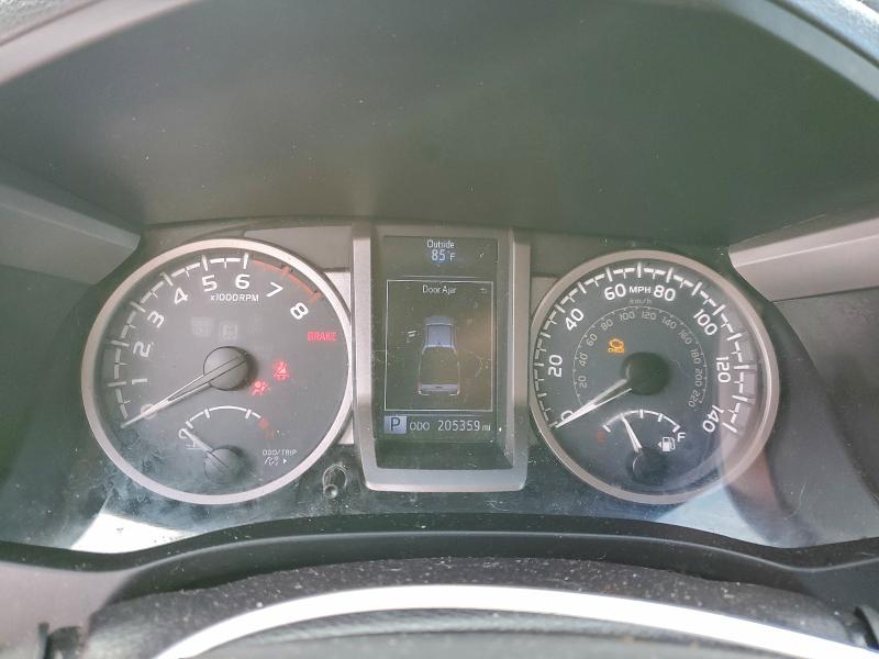 3TMAZ5CN3GM014657 - 2016 TOYOTA TACOMA DOUBLE CAB შავი ფოტო 9