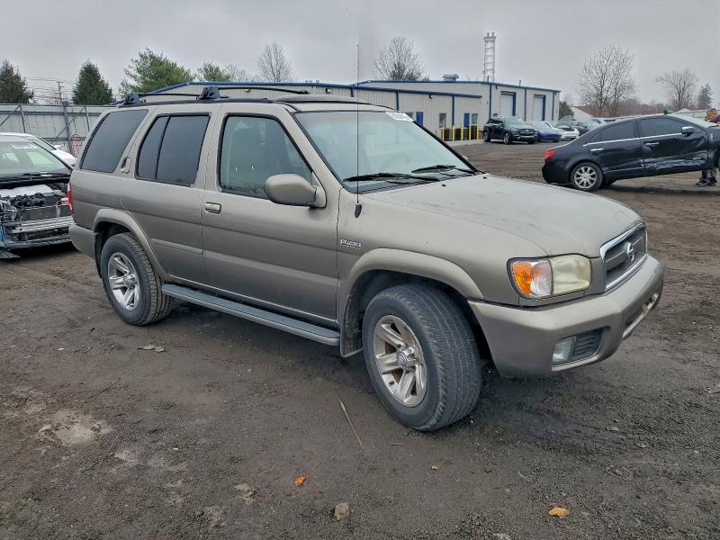 JN8DR09Y44W905915 - 2004 NISSAN PATHFINDER LE ბეჟი ფოტო 4