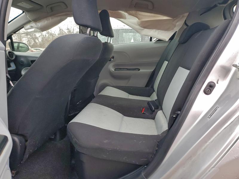 JTDKDTB32D1541640 - 2013 TOYOTA PRIUS C ვერცხლისფერი ფოტო 10