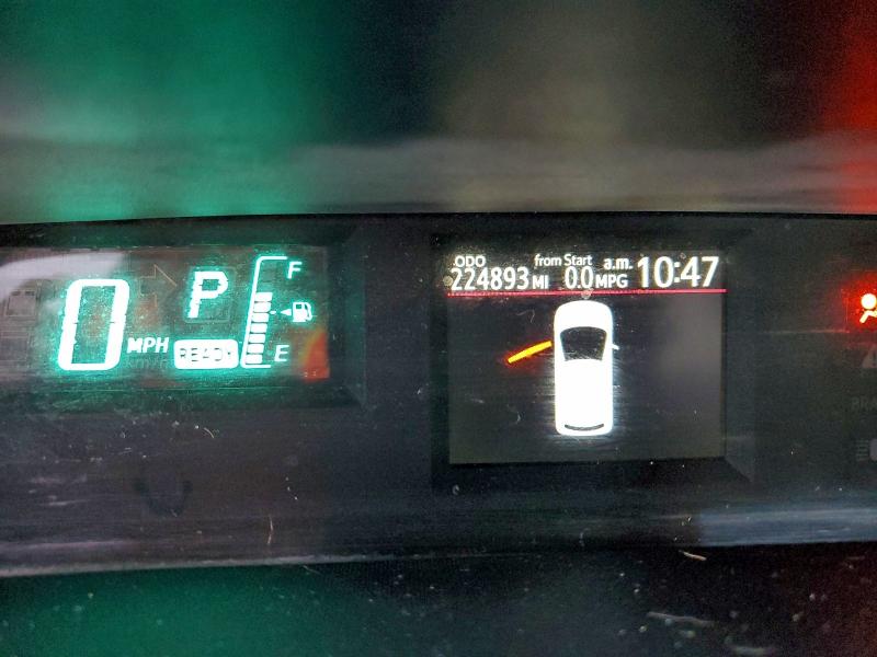 JTDKDTB32D1541640 - 2013 TOYOTA PRIUS C ვერცხლისფერი ფოტო 9