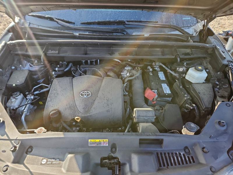 5TDHZRAH3MS527339 - 2021 TOYOTA HIGHLANDER XLE ნაცრისფერი ფოტო 12