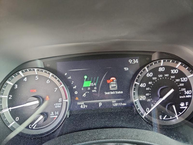 5TDHZRAH3MS527339 - 2021 TOYOTA HIGHLANDER XLE ნაცრისფერი ფოტო 9