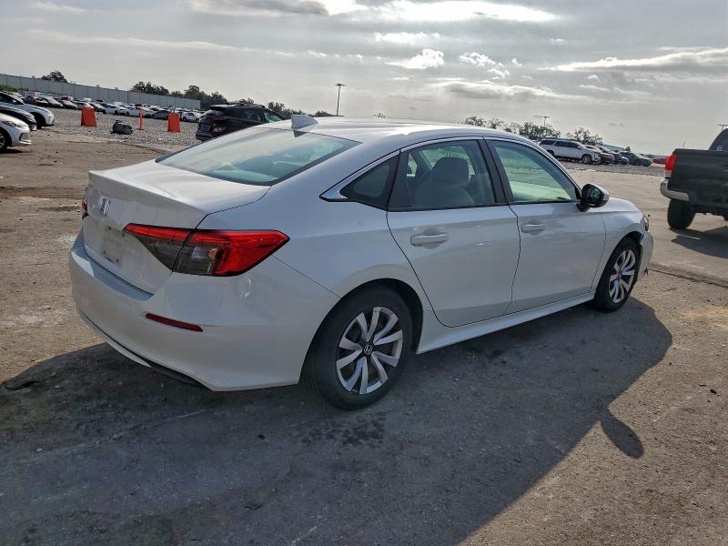 2HGFE2F25NH525043 - 2022 HONDA CIVIC LX Белый фото 3