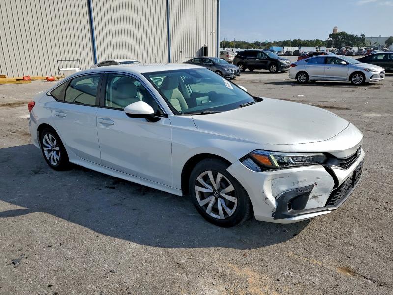 2HGFE2F25NH525043 - 2022 HONDA CIVIC LX Белый фото 4