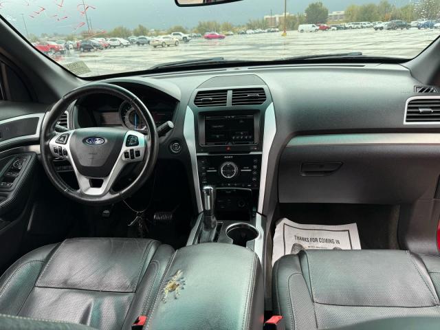 1FM5K8GT0FGA13924 - 2015 FORD EXPLORER SPORT RED photo 9
